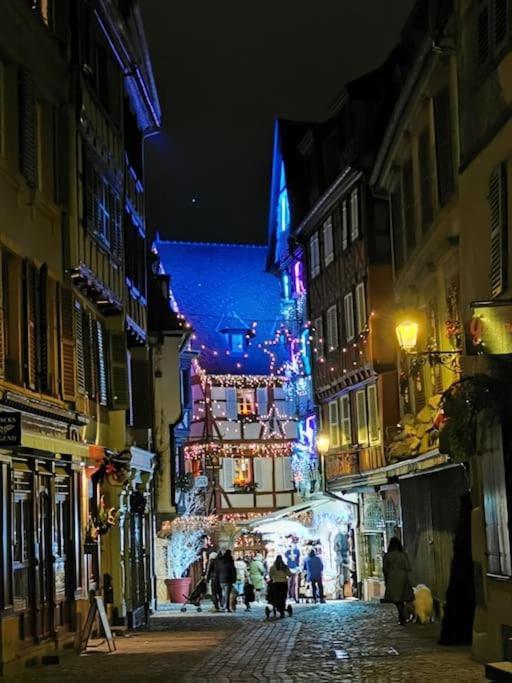 Logement Colmar Centre Avec Parking Exteriör bild