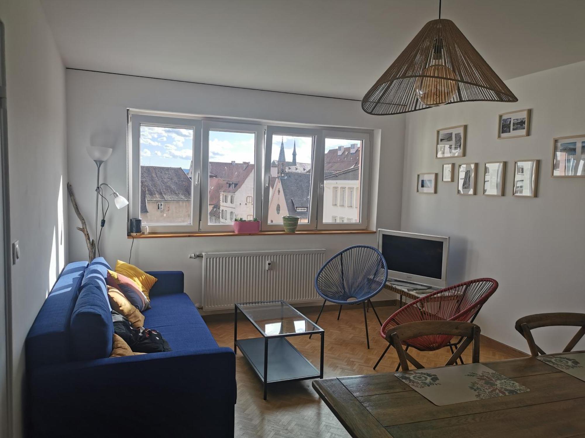 Logement Colmar Centre Avec Parking Exteriör bild