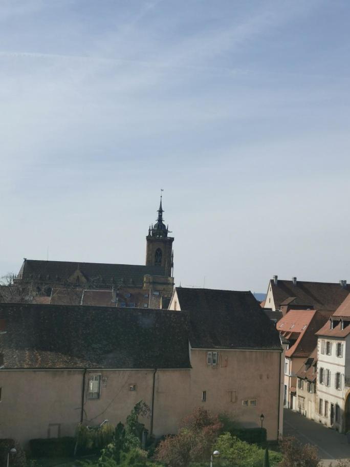 Logement Colmar Centre Avec Parking Exteriör bild